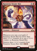 Runaway Steam-Kin (Promo Pack) [Guilds of Ravnica Promos] - The Mythic Store | 24h Order Processing