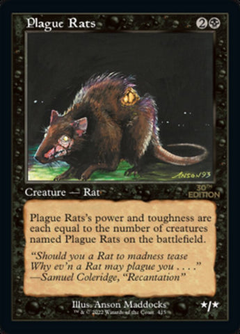 Plague Rats (Retro) [30th Anniversary Edition] - The Mythic Store | 24h Order Processing