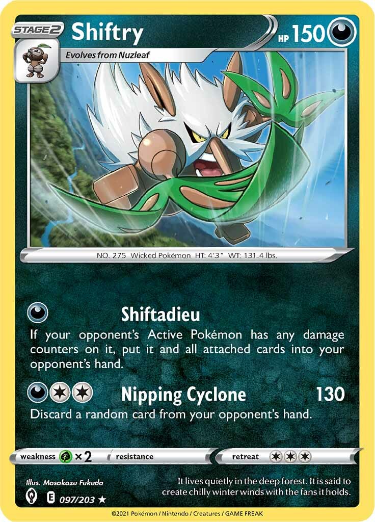 Shiftry (097/203) [Sword & Shield: Evolving Skies] - The Mythic Store | 24h Order Processing
