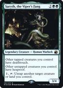 Saryth, the Viper's Fang [Innistrad: Midnight Hunt Prerelease Promos] - The Mythic Store | 24h Order Processing