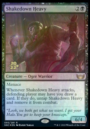 Shakedown Heavy [Streets of New Capenna Prerelease Promos] - The Mythic Store | 24h Order Processing