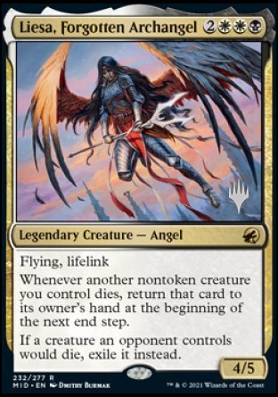 Liesa, Forgotten Archangel (Promo Pack) [Innistrad: Midnight Hunt Promos] - The Mythic Store | 24h Order Processing