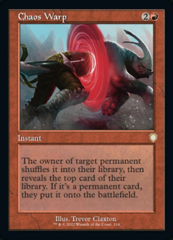 Chaos Warp (Retro) [The Brothers' War Commander] - The Mythic Store | 24h Order Processing