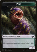 Pest (005) // Blood (017) Double-Sided Token [Challenger Decks 2022 Tokens] - The Mythic Store | 24h Order Processing