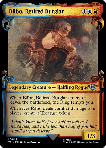 Bilbo, Retired Burglar [The Lord of the Rings: Tales of Middle-Earth Showcase Scrolls] - The Mythic Store | 24h Order Processing