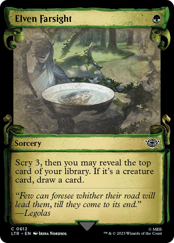 Elven Farsight [The Lord of the Rings: Tales of Middle-Earth Showcase Scrolls] - The Mythic Store | 24h Order Processing