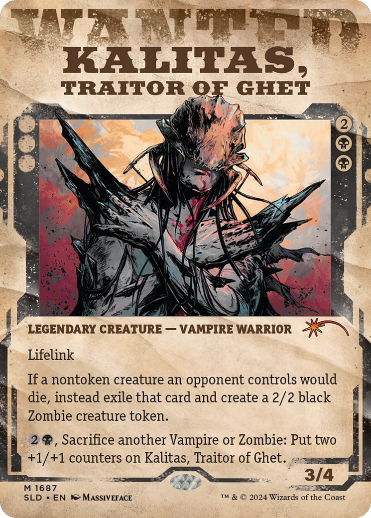 Kalitas, Traitor of Ghet [Secret Lair Drop Series] - The Mythic Store | 24h Order Processing