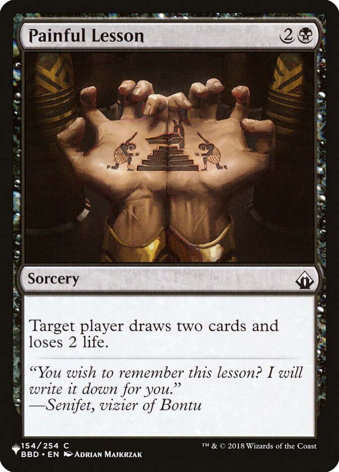 Painful Lesson [The List] - The Mythic Store | 24h Order Processing