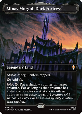 Minas Morgul, Dark Fortress (Borderless) [The Hobbit: Eternal-Legal] - The Mythic Store | 24h Order Processing