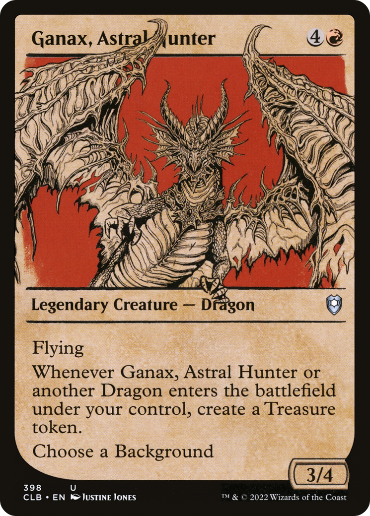 Ganax, Astral Hunter (Showcase) [Commander Legends: Battle for Baldur's Gate] - The Mythic Store | 24h Order Processing