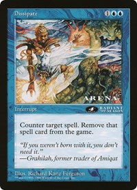 Dissipate (4th Place) (Oversized) [Oversize Cards] - The Mythic Store | 24h Order Processing
