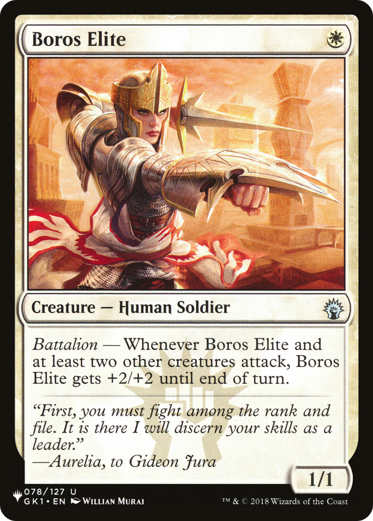 Boros Elite [The List Reprints] - The Mythic Store | 24h Order Processing