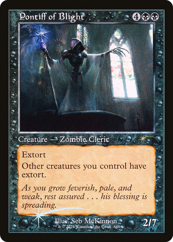 Pontiff of Blight (Retro Frame) [Secret Lair Drop Series] - The Mythic Store | 24h Order Processing