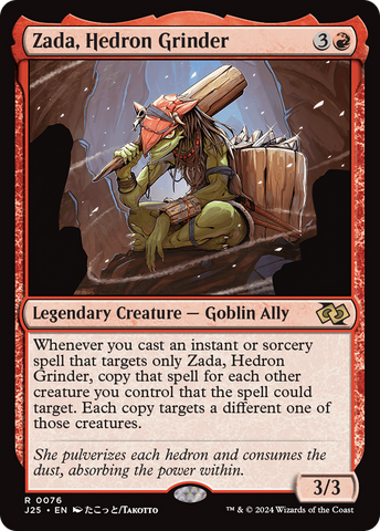 Zada, Hedron Grinder (Anime) [Foundations Jumpstart] - The Mythic Store | 24h Order Processing
