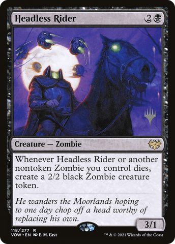 Headless Rider (Promo Pack) [Innistrad: Crimson Vow Promos] - The Mythic Store | 24h Order Processing