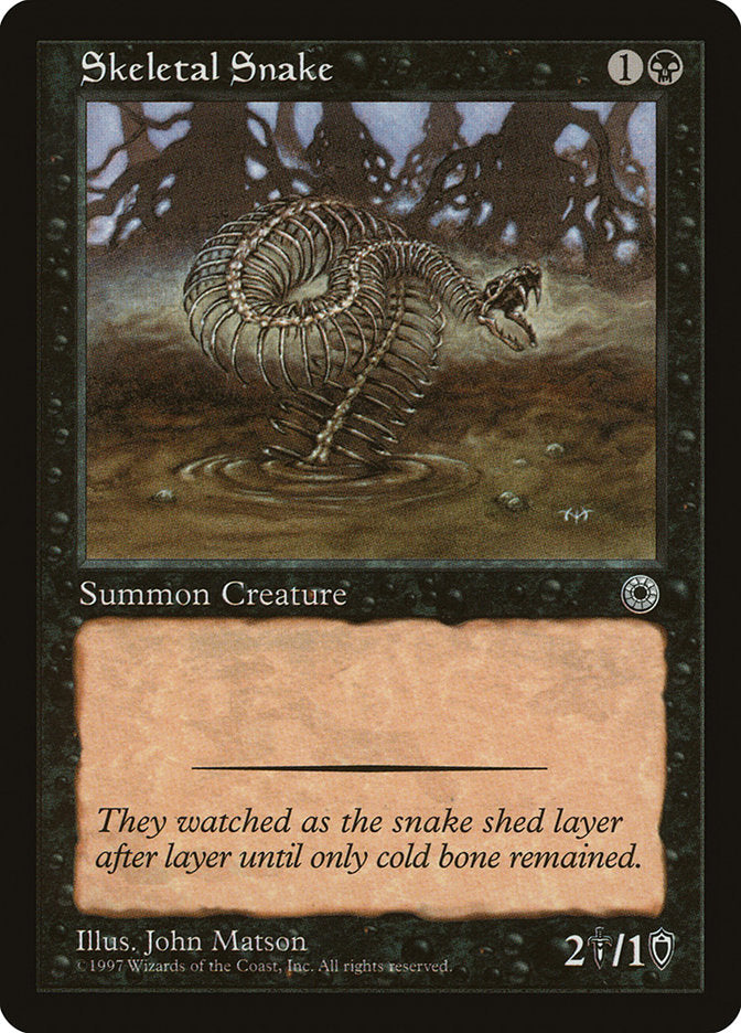 Skeletal Snake [Portal] - The Mythic Store | 24h Order Processing