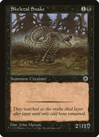 Skeletal Snake [Portal] - The Mythic Store | 24h Order Processing