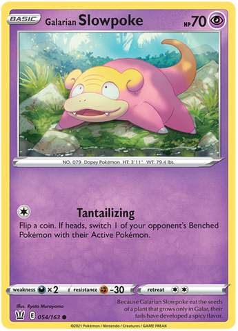 Galarian Slowpoke (054/163) [Sword & Shield: Battle Styles] - The Mythic Store | 24h Order Processing