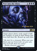 Peer into the Abyss [Core Set 2021 Prerelease Promos] - The Mythic Store | 24h Order Processing