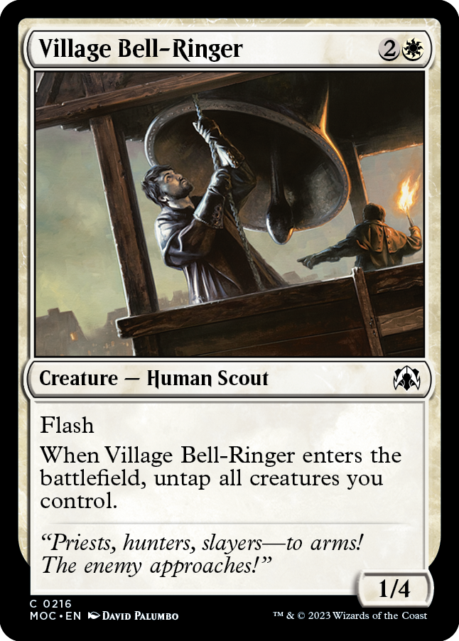 Village Bell-Ringer [March of the Machine Commander] - The Mythic Store | 24h Order Processing