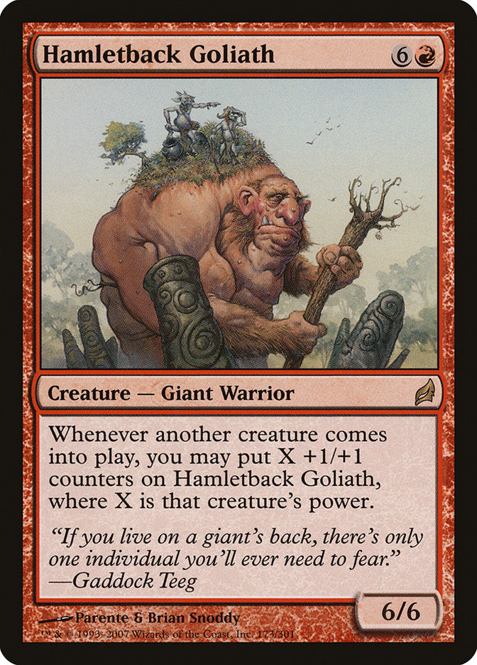 Hamletback Goliath [Lorwyn] - The Mythic Store | 24h Order Processing