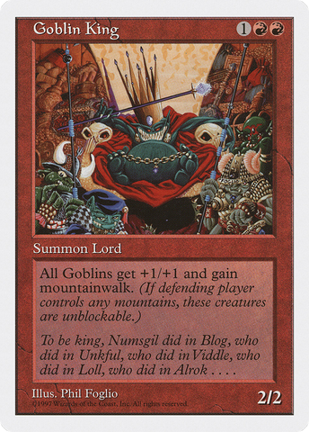 Goblin King [Fifth Edition] - The Mythic Store | 24h Order Processing