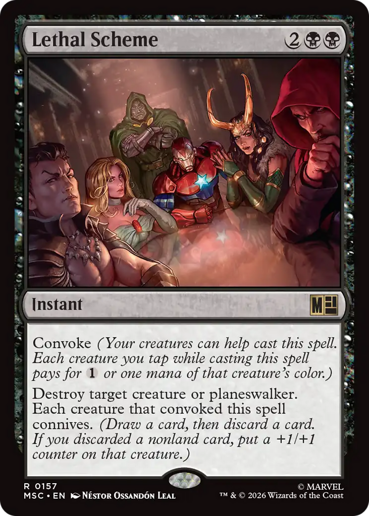 Lethal Scheme [Marvel Super Heroes Commander] - The Mythic Store | 24h Order Processing