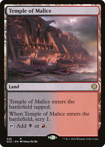 Temple of Malice [Starter Commander Decks] - The Mythic Store | 24h Order Processing