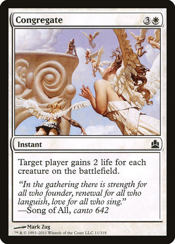 Congregate [Commander 2011] - The Mythic Store | 24h Order Processing