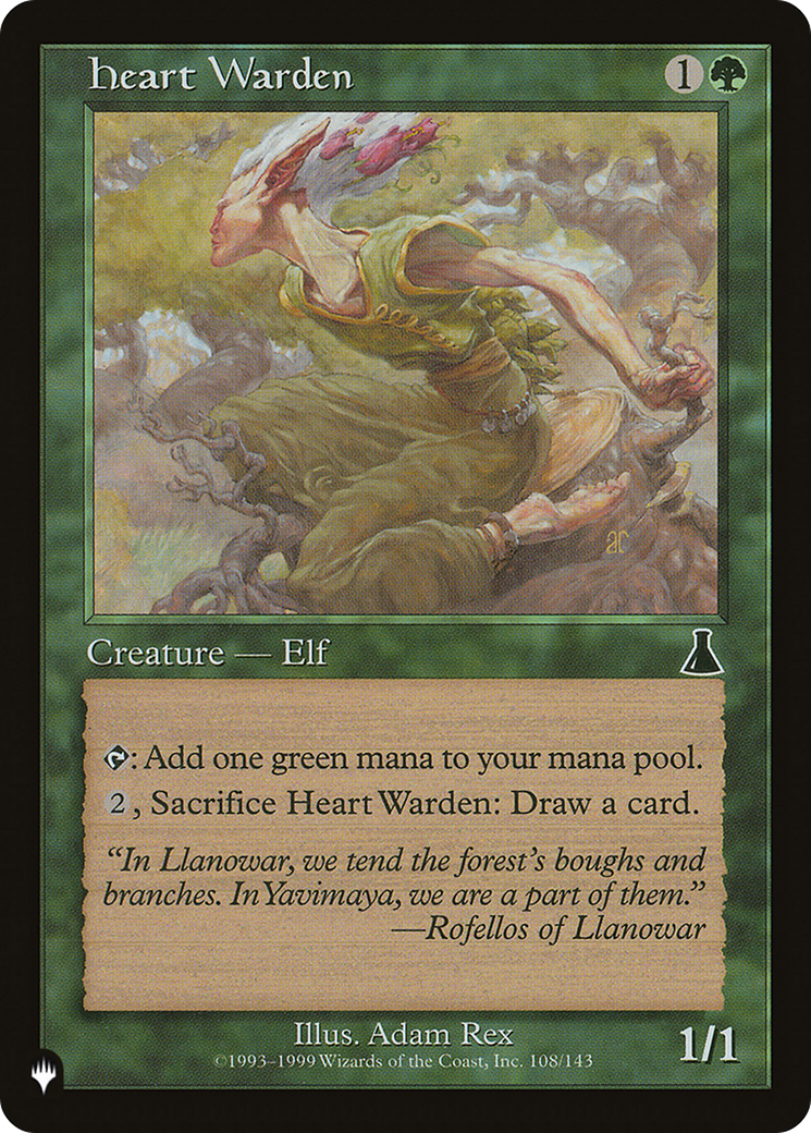 Heart Warden [The List] - The Mythic Store | 24h Order Processing
