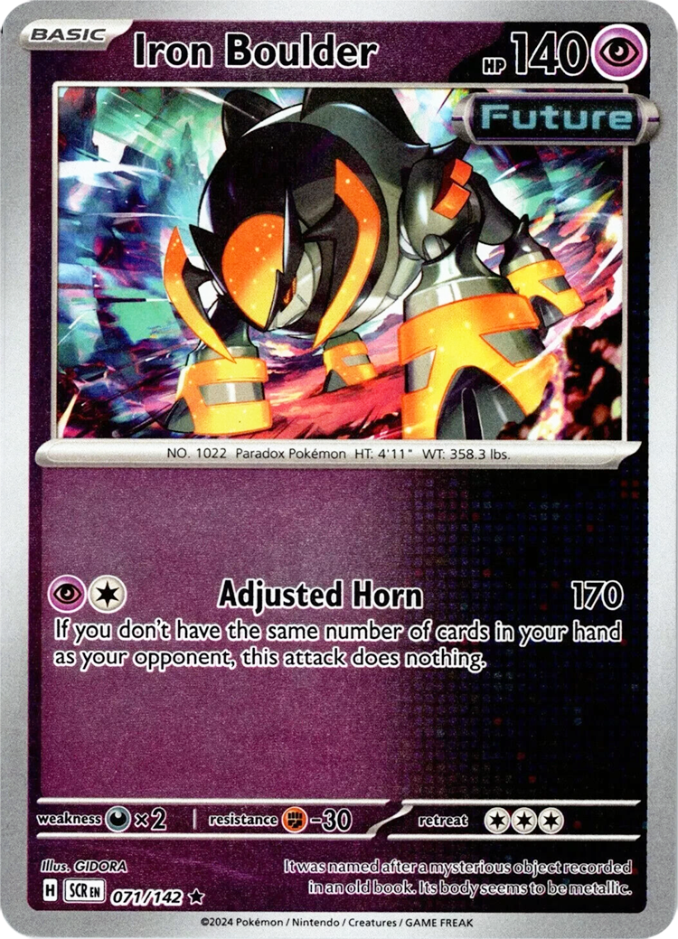 Iron Boulder (071/142) [Scarlet & Violet: Stellar Crown] - The Mythic Store | 24h Order Processing