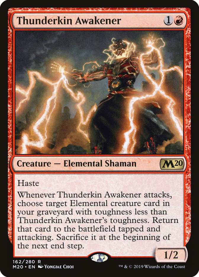 Thunderkin Awakener [Core Set 2020] - The Mythic Store | 24h Order Processing