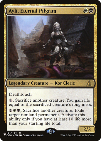 Ayli, Eternal Pilgrim [The List] - The Mythic Store | 24h Order Processing