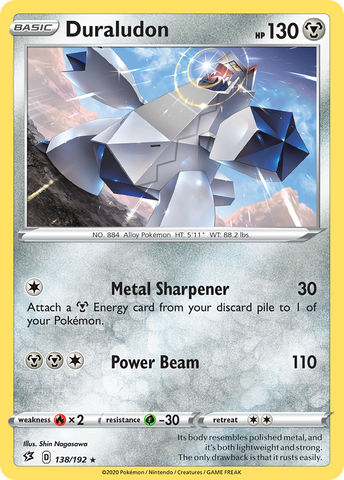 Duraludon (138/192) [Sword & Shield: Rebel Clash] - The Mythic Store | 24h Order Processing