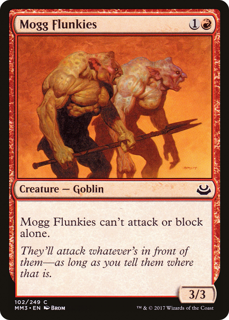 Mogg Flunkies [Modern Masters 2017] - The Mythic Store | 24h Order Processing