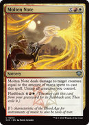 Molten Note [Secrets of Strixhaven] - The Mythic Store | 24h Order Processing