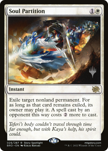 Soul Partition (Promo Pack) [The Brothers' War Promos] - The Mythic Store | 24h Order Processing