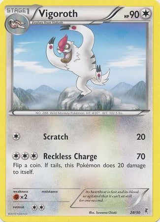 Vigoroth (28/30) [XY: Trainer Kit 1 - Bisharp] - The Mythic Store | 24h Order Processing