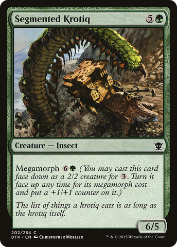 Segmented Krotiq [Dragons of Tarkir] - The Mythic Store | 24h Order Processing