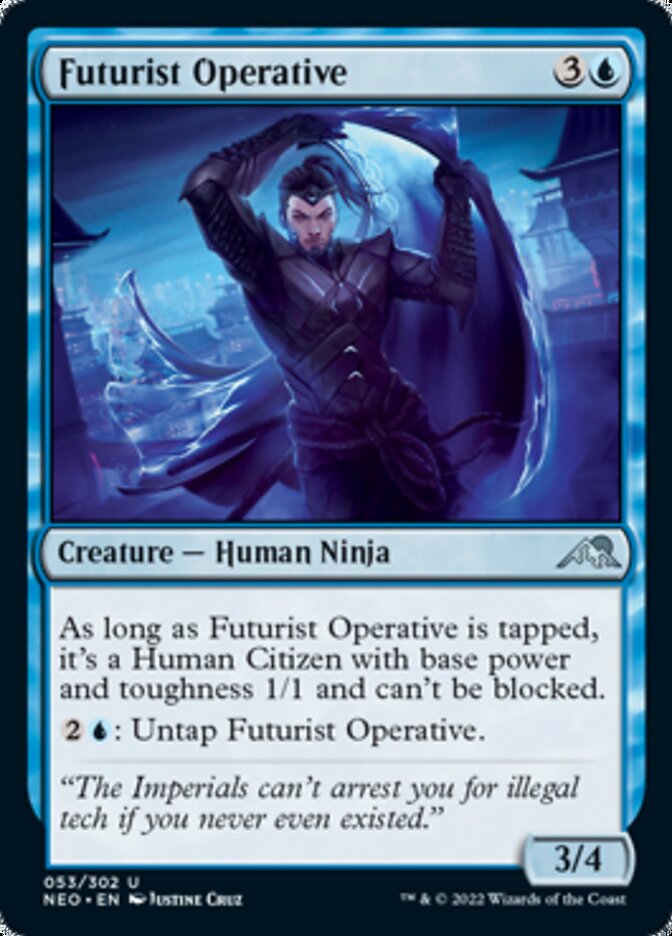 Futurist Operative [Kamigawa: Neon Dynasty] - The Mythic Store | 24h Order Processing