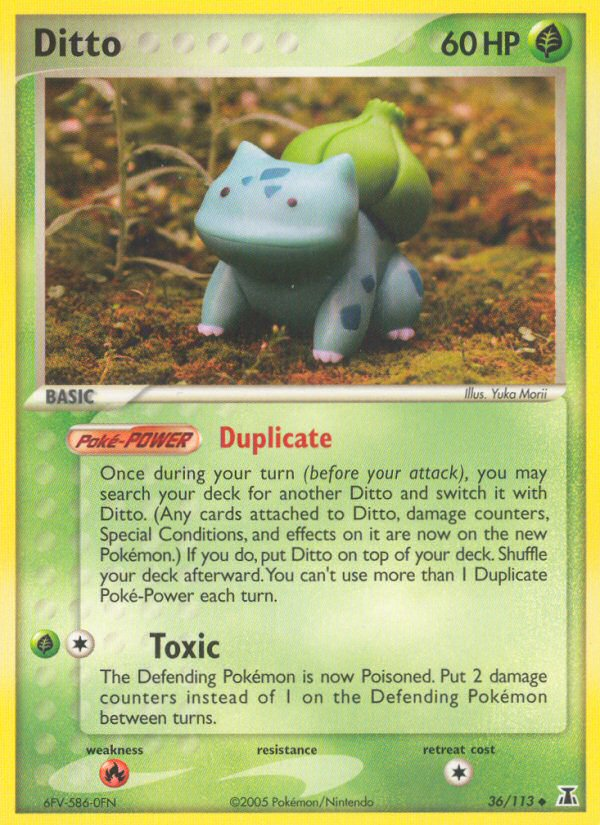 Ditto (36/113) [EX: Delta Species] - The Mythic Store | 24h Order Processing