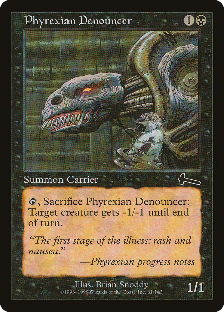 Phyrexian Denouncer [Urza's Legacy] - The Mythic Store | 24h Order Processing