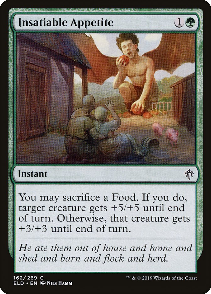 Insatiable Appetite [Throne of Eldraine] - The Mythic Store | 24h Order Processing