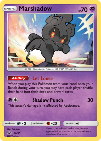 Marshadow (SM85) [Sun & Moon: Black Star Promos] - The Mythic Store | 24h Order Processing