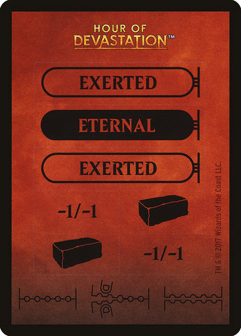 Punchcard (With Copyright Symbol) [Hour of Devastation Tokens] - The Mythic Store | 24h Order Processing
