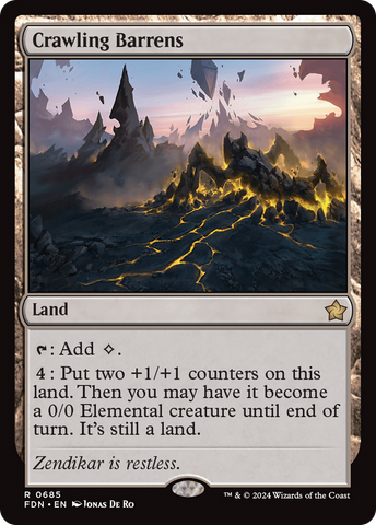 Crawling Barrens [Foundations] - The Mythic Store | 24h Order Processing