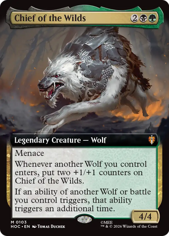 Chief of the Wilds (Extended Art) [The Hobbit: Eternal-Legal] - The Mythic Store | 24h Order Processing