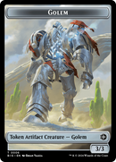 Golem // Plot Double-Sided Token [Outlaws of Thunder Junction: The Big Score Tokens] - The Mythic Store | 24h Order Processing