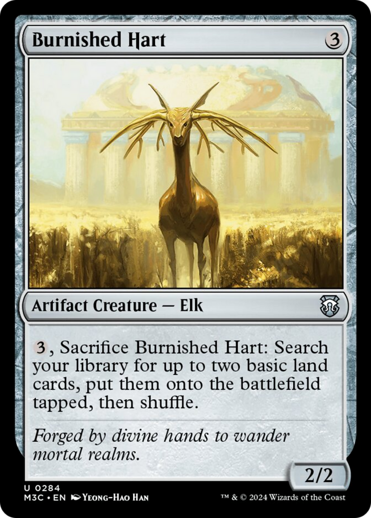 Burnished Hart (Ripple Foil) [Modern Horizons 3 Commander] - The Mythic Store | 24h Order Processing