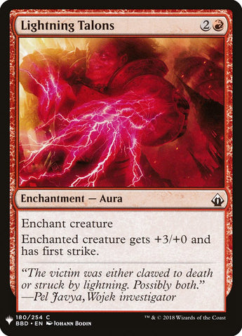 Lightning Talons [Mystery Booster] - The Mythic Store | 24h Order Processing